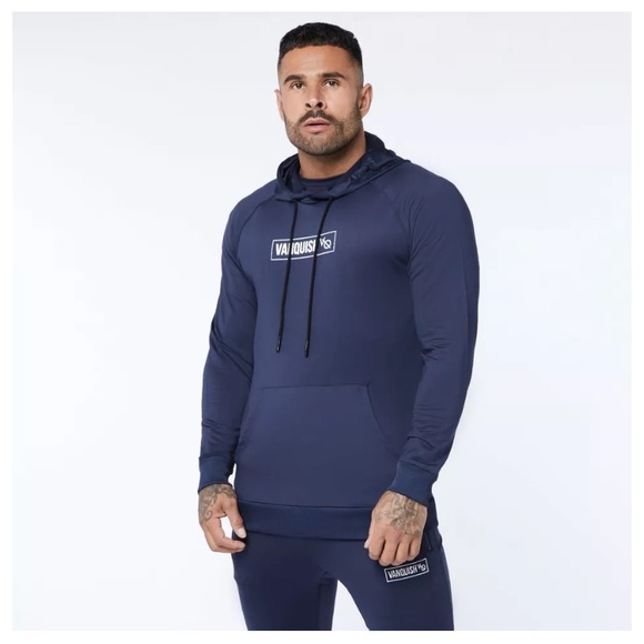 Vanquish Agility Tricot Navy Pullover - Picture 3 of 5
